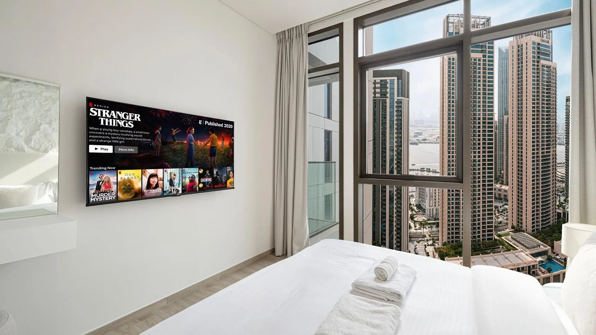 Elegant 1Br With Skyline View In Creek Harbour Apartment Dubai