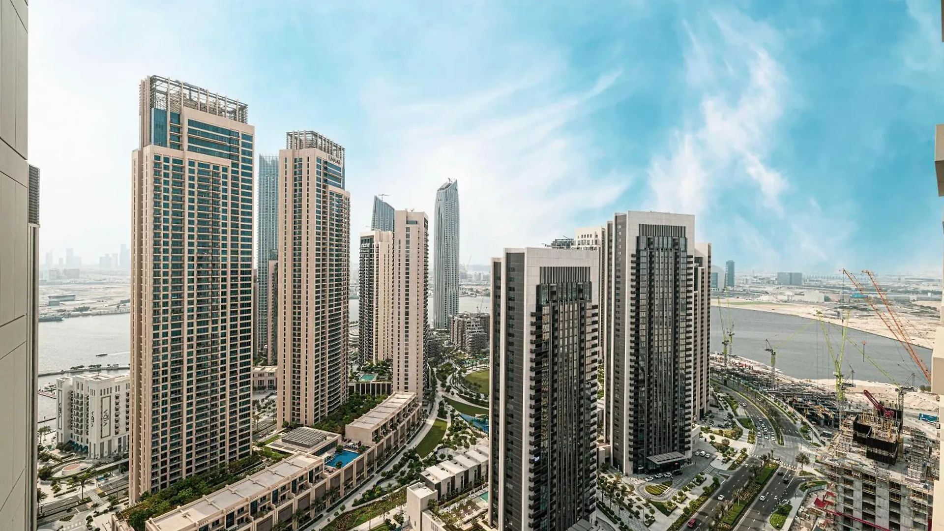 Elegant 1Br With Skyline View In Creek Harbour Apartment Dubai