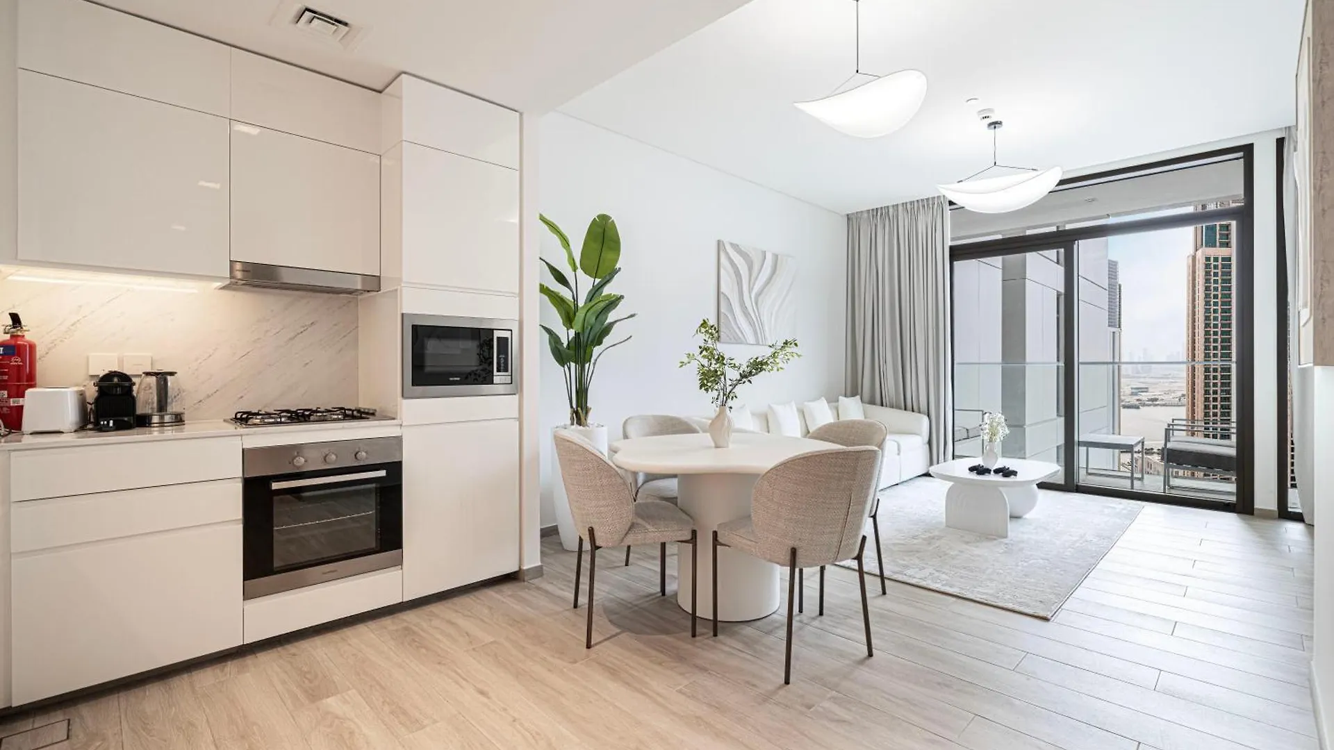 Elegant 1Br With Skyline View In Creek Harbour Apartment Dubai